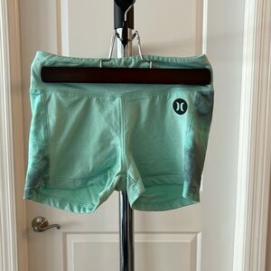 Hurley workout spandex shorts
